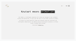 Desktop Screenshot of krutart.cz